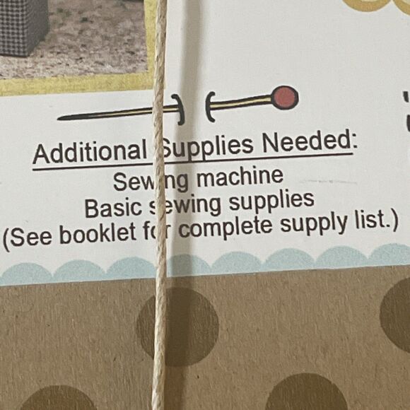 ADORNit Fabric Wrap Frame Kit - Cut & Sew Fabric Art Project - Finished size 8" - Picture 10 of 10